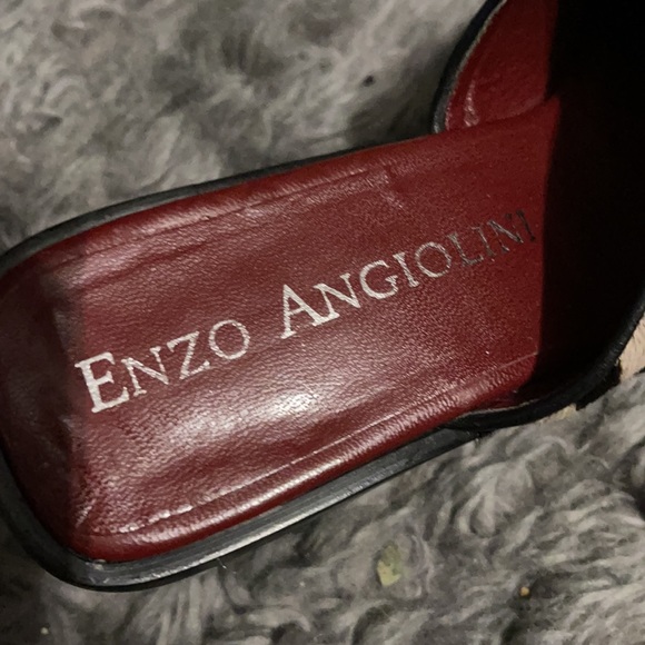 Enzo angiolini zebra slip on wedges 6 1/2 M - Picture 4 of 4